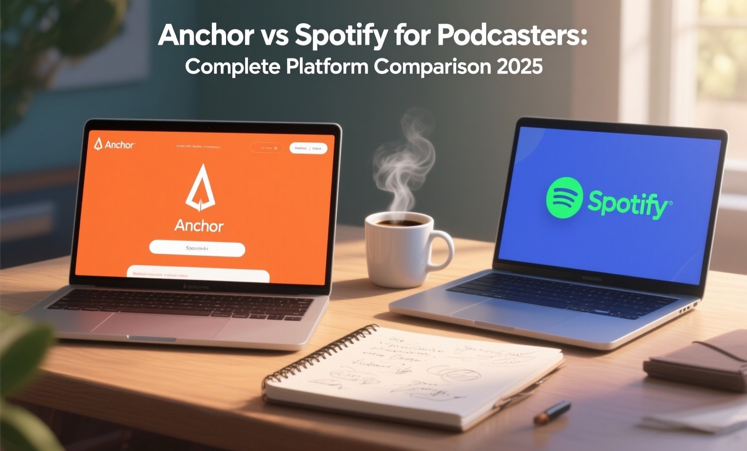 Anchor vs Spotify for Podcasters: Complete Platform Comparison 2025