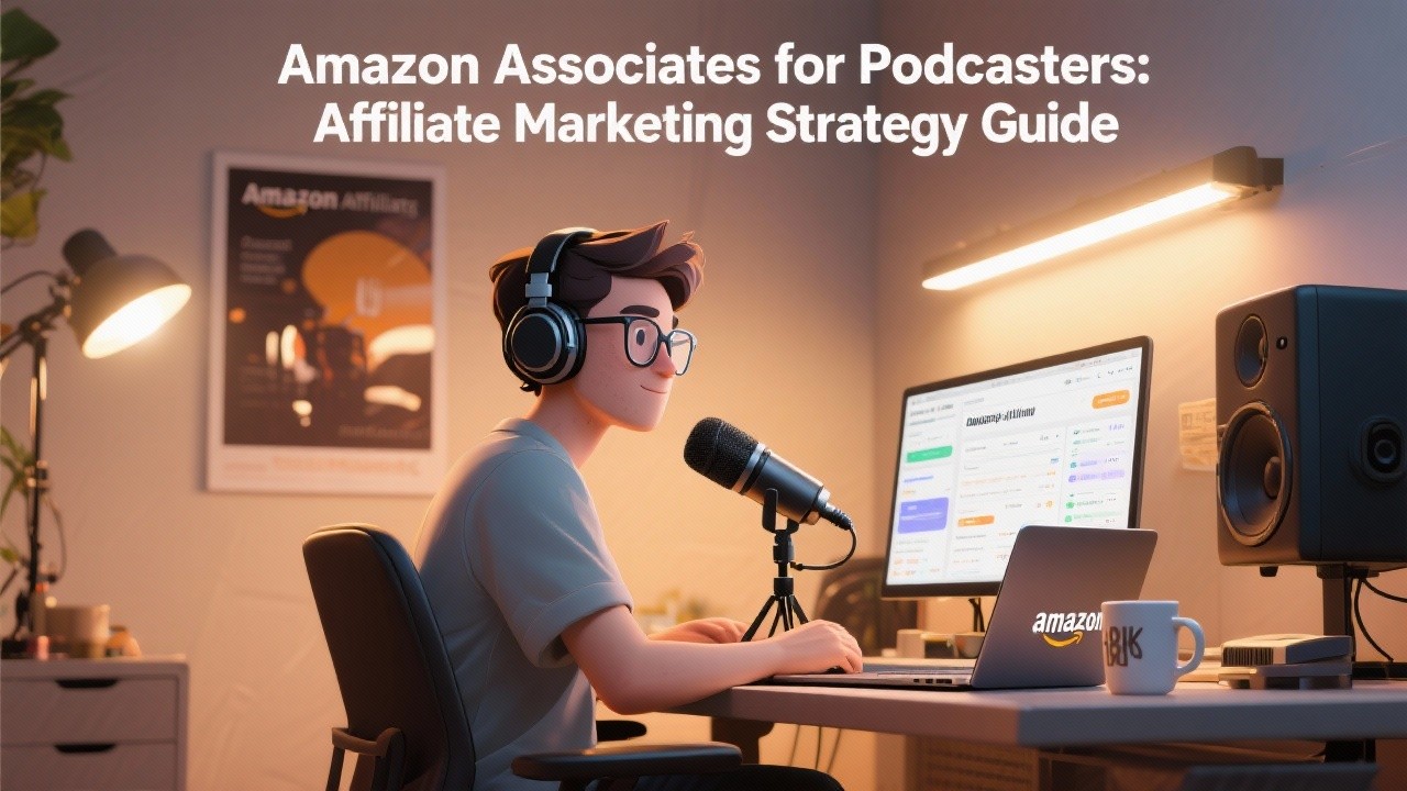 Amazon Associates for Podcasters: Affiliate Marketing Strategy Guide———————