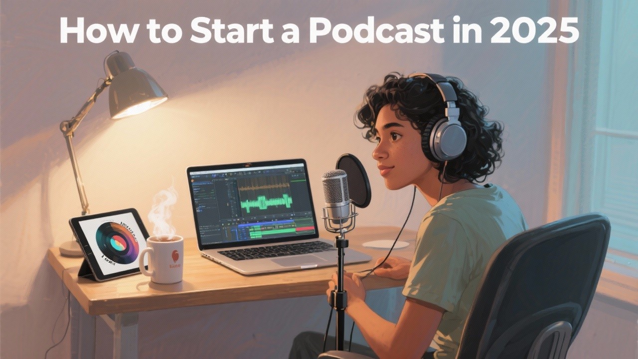 How to Start a Podcast in 2025: Complete Beginner’s Equipment and Software Guide—————————–