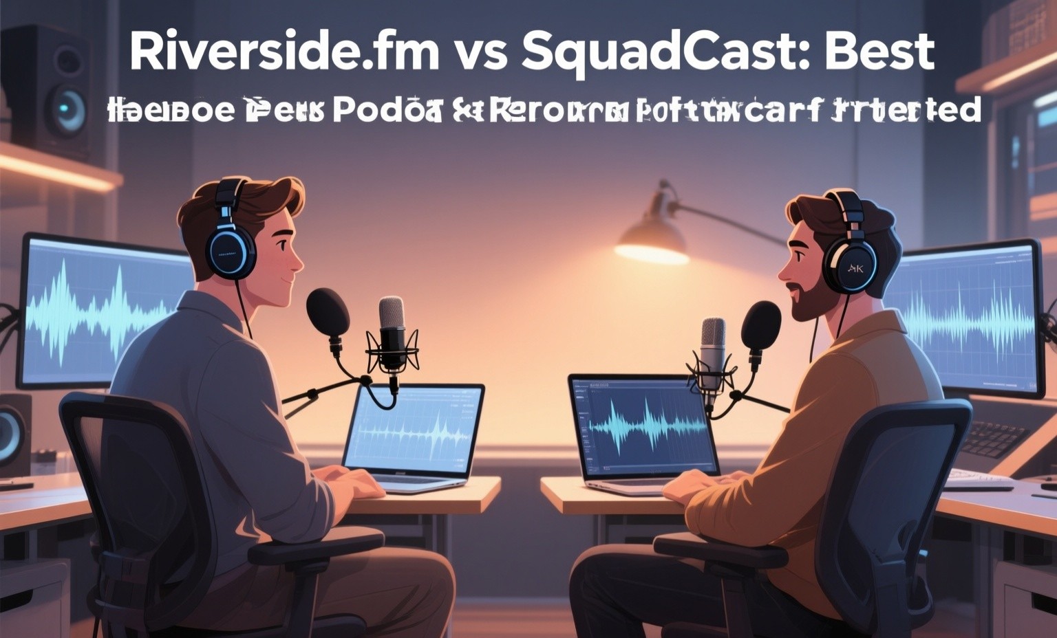 Riverside.fm vs SquadCast: Best Remote Podcast Recording Software Tested