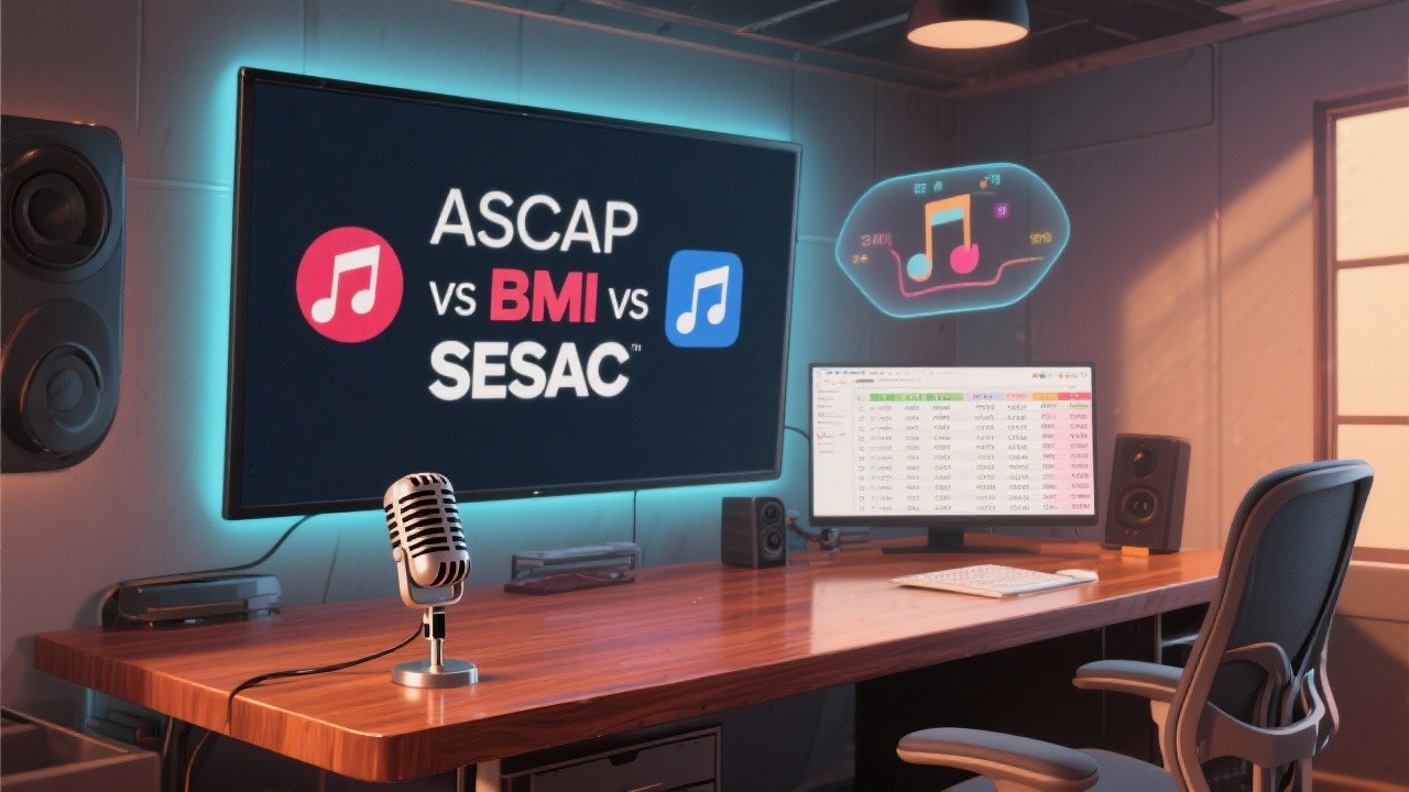 Podcast Copyright Music Licensing: ASCAP vs BMI vs SESAC Royalty Comparison